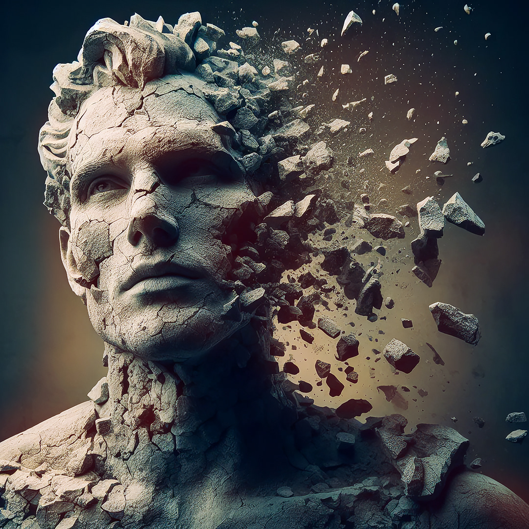 The Thinker 3 - Digital Art by Andrew Kavanagh