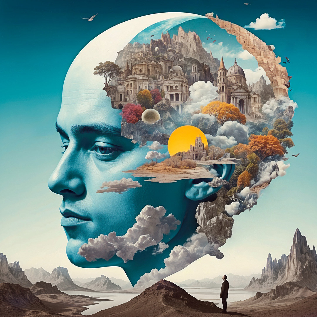The Thinking Man - Digital Art by Andrew Kavanagh