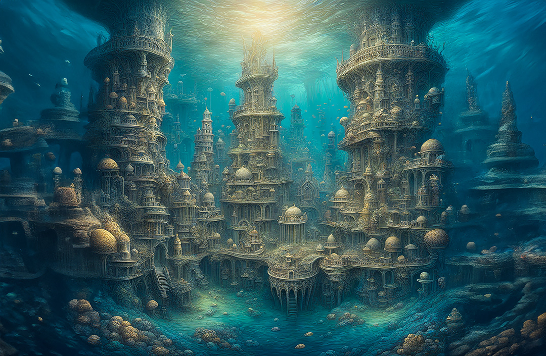 Other Worlds - Digital Art by Andrew Kavanagh